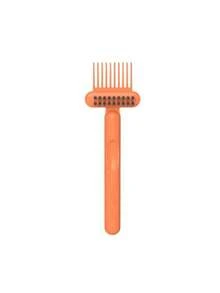 1 pieza Cepillo de limpieza para peines, puede eliminar el cabello enredado en los peines, también es adecuado para limpiar cepillos de pelo de mascotas, agarre cómodo, suministros de limpieza para el hogar y el baño - A - Ver 10