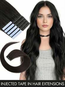 10pcs Seamless Invisible Clip-In Hair Extensions - Natural Straight Human Hair, Light Blonde Woven Extensions, Suitable For Caucasian Women And Men (12 Inch, 14 Inch, 16 Inch, 18 Inch, 20 Inch, 22 Inch), Seamless Blend, No Damage - Multicolor - View 23