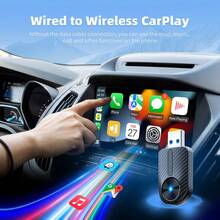 Wireless CarPlay Box, Wired & Wireless Smart Car Internet Connection, Car Screen Projector - M27 - View 3