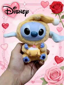 1pc Stitch "Must Eat" Series Ceramic Figurine, Cute Stitch Statue, Popular Plush Doll, Game Peripheral, Back To School Gift, Figurine Model, Tap Lightly, Stationery, Anime Character, My Growth, School, Valentine's Day Gift - ADZYC - View 5