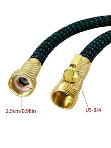 1pc/Set Garden Irrigation Hose, Expandable Hose, 3/4" US Connector, Adjustable High Pressure Water Gun, Garden Irrigation Supplies - A - View 6