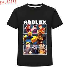 Robloxs Graphic Tee Characters Vintage Retro Fan T-Shirt - 款式20 - 查看 1