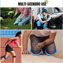 柔软泡沫护膝 - 增强膝部保护，减震防滑，透气舒适，符合人体工学设计，适用于园艺、家务、运动、健身和户外活动 - 必备安全装备 - A - 查看 11