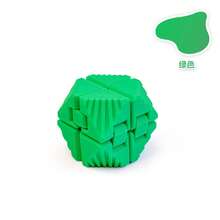 Khối lập phương ma thuật vô cực in 3D, đồ chơi giảm căng thẳng sáng tạo đầy màu sắc, khối lập phương xếp hình có thể gập lại. - Nhiều màu - Xem 15