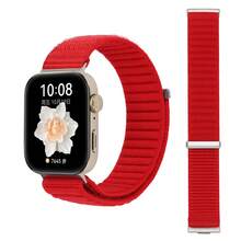 1 Peça Pulseira de Náilon para Watch FIT 3/4/4 Pro, Elástica, Respirável, Pulseira de Substituição de Relógio Adesivo Mágico de Náilon, Adequada para FIT 4 Pro e Compatível com Huawei FIT 4/FIT 3, Acessórios de Relógio Inteligente Unissex de Temperamento, Substituição de Pulseira de Alta Qualidade - Multicolorido - Visão 16