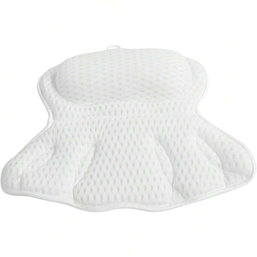 Almohada de Baño Ergonómica con para y Espalda Cojín Lavable y Antideslizante para Bañera para Relajación Casa - 1 - Ver 1