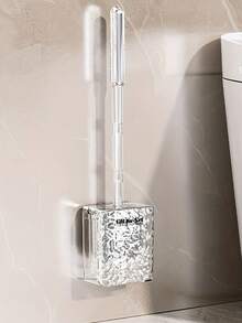 فرشاة تنظيف المرحاض من السيليكون بنمط الجليد - قطعة واحدة، فرشاة تنظيف المرحاض 360 درجة بدون زوايا ميتة، فرشاة تنظيف عميقة للحمام - فرشاة المرحاض - مشاهدة 13