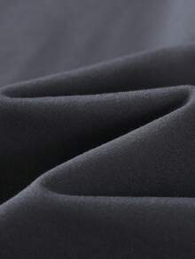 Teenage Boys' Funny Cat & Letter Print Crew Neck Short Sleeve T-Shirt, New Spring/Summer Kids Graphic Tee - Dark Grey - View 7