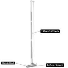 Joybos® Long Handle Cleaning Brush, 2-In-1 Floor Scrub Brush With Flexible Scraper, Long Handle, 2-In-1 Scrape And Heavy Duty Bristle Brush With Scraper - White - View 4