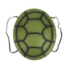 Realistic Frog Head Mask With Turtle Shell Prop – Perfect For Kids & Adults Dress-Up & Role-Play - Multicolor - View 5