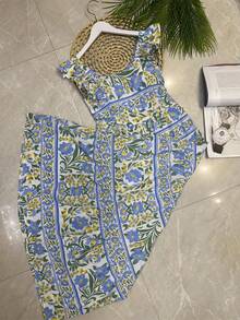 Azul claro/amarelo