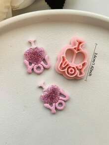 Romantic Flower Bouquet & Bird Cage Polymer Clay Cutting Tool Set, DIY Earrings And Jewelry Pendant Making Craft Tools - TH246 - View 14