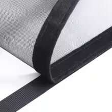 Summer Night Sleep Aid - High Transparency Mosquito Net, Ventilated, Quiet, Non-Stuffy - Black - View 3