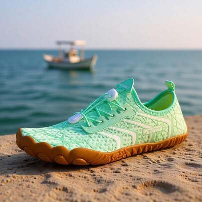Zapatos para río para jóvenes, zapatos de agua de secado rápido sin suela, zapatos deportivos para exteriores, adecuados para senderismo, surf y caminar