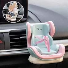 1 chiếc búp bê nhồi bông trang trí ghế an toàn ô tô Bubble Mater Labo Ubu mới nhất năm 2026, phụ kiện gắn cửa gió điều hòa ô tô - Quà tặng ngày lễ - Quà sinh nhật - Món quà hoàn hảo - Nhiều màu - Xem 6