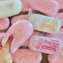 Medium Size Squishy Cheese Bar Stress Relief Toy - Multicolor - View 9