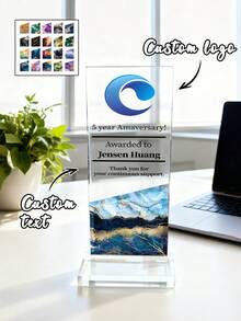 Bảng vinh danh bằng acrylic tùy chỉnh, văn bản và logo có thể tùy chỉnh, cúp doanh nghiệp cá nhân hóa - Giải thưởng ghi nhận nhân viên, giải thưởng thành tựu kinh doanh, cúp acrylic, quà tặng kỷ niệm công ty, quà tặng tri ân đáng nhớ cho những dịp đặc biệt, cúp giải thưởng doanh nghiệp tùy chỉnh, bảng vinh danh nhân viên - quà tặng nghỉ hưu hoặc tri ân cho nhân viên và quản lý, đồ tập gym, thân thiện với yoga, quà tặng tốt nghiệp. - Nhiều màu - Xem 26