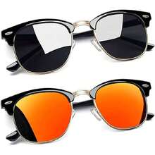 Deportivas Polarizadas Hombre y Mujer,Gafas Deportivas Ciclismo,Protección UV400,Adecuadas Senderismo,Deportes,Pesca,Ciclismo,Etc,41163552 - Mostaza Amarilla - Ver 1