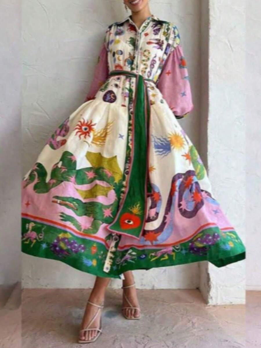 Neutral, Spring, Minimal, Slim, Flowy, Dressy, Office. Spring. Event, Lounge.  Flowy Maxi Dress For Fashion-Forward Women - Purple - View 1