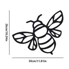 1pc Metal Enchanting Bee Hive Sign Set - Farmhouse Chic Metal Wall Art - Durable Iron Craft For Lovers Nursery - C - View 11
