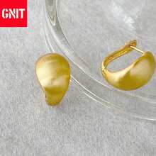 GNIT 镀金夸张首饰套装：水滴耳环、叠戴戒指、开口手镯，优雅时尚，适合日常佩戴、派对首饰、情人节礼物、母亲节礼物、DIY配件、节日礼物、毕业首饰、女士晚礼服配饰 - 水滴 - 查看 19