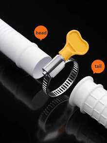 1根多功能软管水龙头管，空调排水管，家用水龙头延长管，塑料软管，适用于浇水、洗车、洗衣机 - 多色 - 查看 7