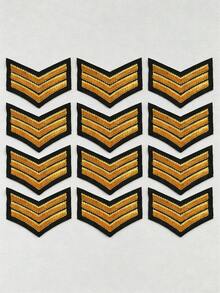 1件刺绣徽章贴片 夏季，学校 - 彩色 - 查看 11