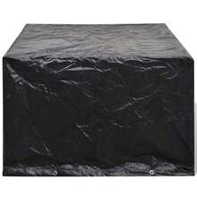 vidaXL Gartenmöbel-Abdeckungen 2 Stk. 8 Ösen 135x135x90 Cm - Noir - Voir 3