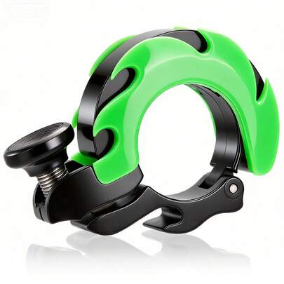 Bike Bell Bicycle Bell Mini Aluminium - Super Loud & Ultra Loud, Upgrade Bicycle Bell For MTB, Road Bike & Ebike - Fits 19-25.4 Mm Handlebars, Perfect Bell For Mountain Bike