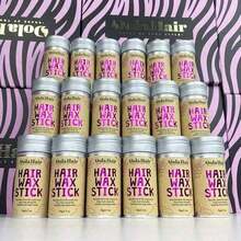 Barra de cera para el cabello - Pomada para control y peinado de flyaways para mujeres y hombres - Accesorio y moldeador de moño (1 paquete de cera) - 1 color - Ver 4