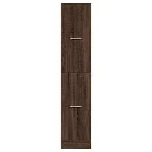 vidaXL Apothekerschrank Eichenoptik 30x41x144,5 Cm Holzmaterial - Yellow - View 5