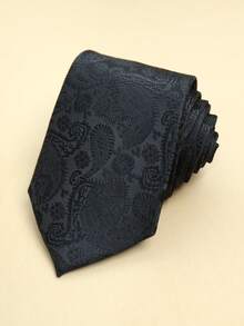 1pc Black Floral Print Casual Streetwear Daily Party Gift Unisex T-Shirt - Multicolor - View 7