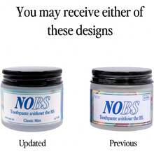 NOBS (No Bad Stuff) Toothpaste Tablets - Nano Hydroxyapatite, Fluoride & Plastic Free, Travel Friendly - Remineralize With NHA (1 Month) - trắng - Xem 6