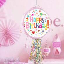 1件/4件套，惊喜绳索折叠红色生日彩罐，彩罐+眼罩+玻璃杯+五彩纸屑派对游戏道具手指游戏，适合生日派对装饰、嘉年华庆祝活动、主题活动和墨西哥节日装饰 - 彩色 - 查看 5