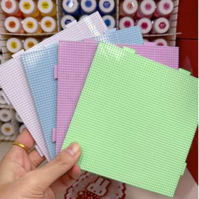 52x52 Peg Board, Extended Peg Design To Prevent Falling Off, Reinforced And Thickened Backing, Dedicated For DIY, Essential For Handicraft Enthusiasts
