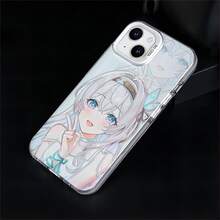 [En stock] Étui de téléphone Iron Flow Firefly Apple 15 Pro Max, étui argent créatif à couverture complète, antichoc, étui de protection pour 12/13/14, étui pour Oppo et Hua - Argent - Voir 4