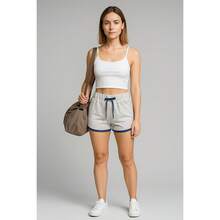 NASHLY Women Shorts - 綠色 - 查看 3