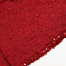New Sequin Style Business Casual Dress - Night Club, Party, Wedding Dress - Evening Gown - High-Quality Real Photos - Gift For Ladies - Xám - Xem 7