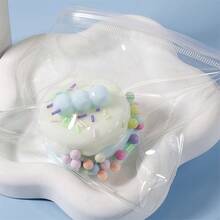 1个软绵绵的棉花糖玩具，逼真超柔软的棉花糖质感，豆浆棉花糖挤压玩具，减压解压玩具，适合女孩、青少年，圣诞节、生日、节日礼物 - 彩色 - 查看 7