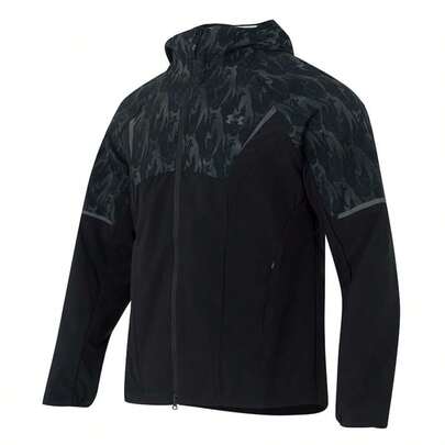 Under Armour Men's Jacket/Outerwear APAC CNY Brushed Wvn Jkt, Casual And Comfortable For Everyday Outdoor Wear