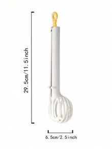 1 pieza Separador de huevos de cocina multifuncional, pinza para fideos, batidor, cuchara mezcladora, cuchara para huevos, cuchara para fideos, pinza para alimentos - Multicolor - Ver 2