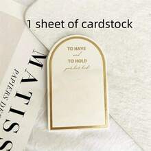 2/6/8/10/12件套金色发夹套装，包含12个发夹、6张卡片、无缝发夹、伴娘发夹、伴娘礼物、求婚礼物、完美无缝礼物（1件为卡片） - 金色 - 查看 7