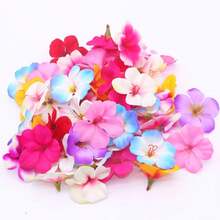 50/100 piezas/Set Pétalos de flores artificiales mini DIY para decoración del hogar, exterior, jardín, comedor, sala de estar, dormitorio, decoración de jarrones, decoración de bodas, materiales para ramos de novia, decoración de habitaciones, decoración de otoño, decoración de jardín, centros de mesa - Multicolor - Ver 4