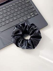 1件 Niche Design 皮革发圈，女士宽边弹力发圈 - 彩色 - 查看 13