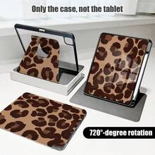 1 件豹纹翻盖桌面保护套，带笔槽，兼容 iPad 10.9/10.2/Air 第五代/Pro 11/第十代/9.7/Air 2/iPad（第七代）/iPad（第八代）/iPad Air 4/5/Pad Pro 11/iPad 10.9 英寸（2022 年款），智能保护套，适用于 iPad Air 13 (M3 2025)/Pad Air 11 (M3 2025)/Pad Air 11 (M3 2025)/Pad 11 (A16 2025)，兼容三星 S7/S8/S9/S6 Lite/S7+/S8+/S7FE/A7/A8/A9 - 彩色 - 查看 1