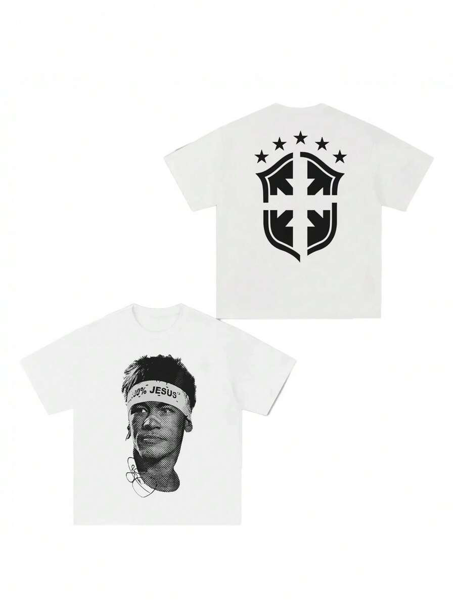 Men T-Shirts - White - View 1