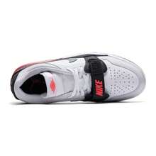 Zapatillas de baloncesto Air Jordan Legacy 312 Low para hombres, ligeras y cómodas para deportes casuales al aire libre, CD7069-113 - Blanco/Gris frío/Rojo infrarrojo 23/Negro/Gris salvaje - Ver 4