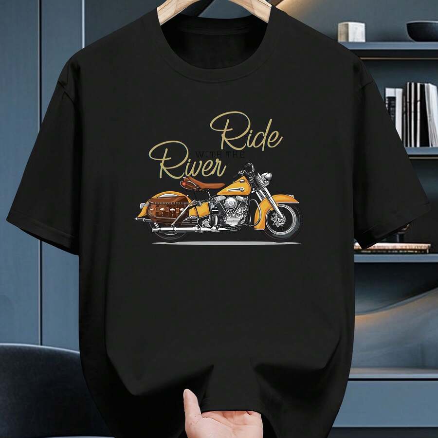 200 Grams of 100% Pure Short-Sleeve T-Shirt, a Stylish And Versatile Choice from Bull - Negro - Ver 1