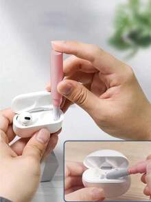 Kit de limpieza de auriculares inalámbricos 3 en 1 - Perfecto - rosa - Ver 5