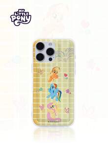 Hasbro MY LITTLE PONY 官方正品卡通少女手机壳，兼容苹果17、17 Air、17 Pro、17 Pro Max、11系列、12系列、13系列、14系列、15系列、15 Pro Max、16 Pro、16 Pro Max、X、XR、XS Max - 透明1 - 查看 2